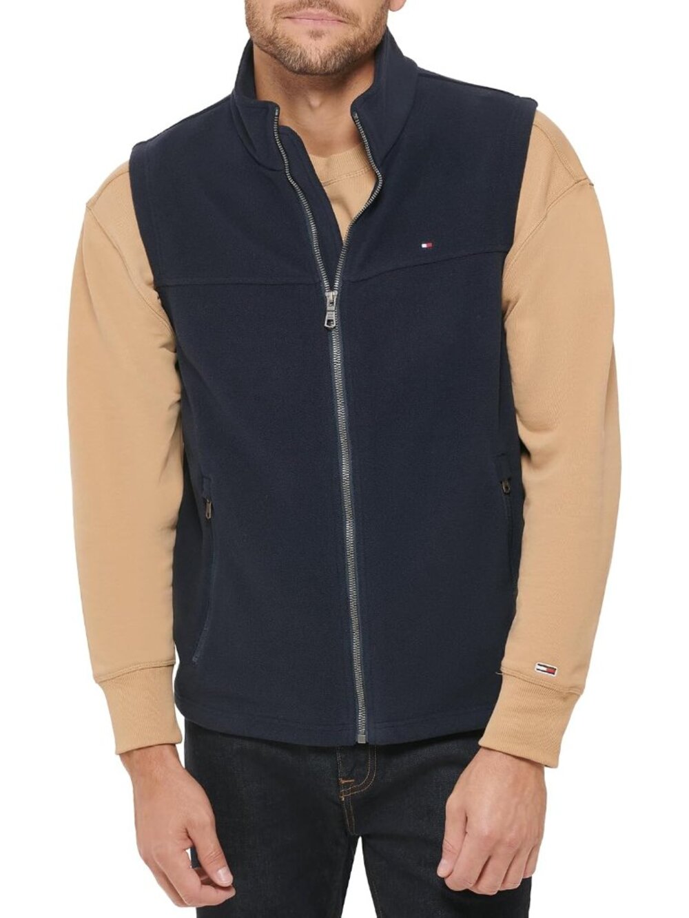 Men's Lightweight Polar Fleece Vest